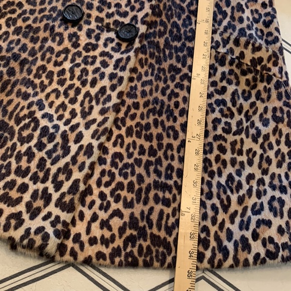 Vintage 1950s-60s leopard print coat - Picture 4 of 13